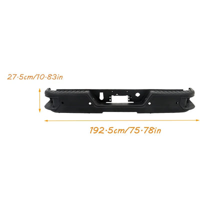 Primered Rear Bumper Assembly for Silverado Sierra 1500 (2019–2023)