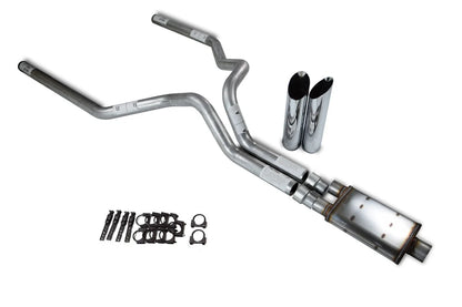 3" Dual Exhaust Kit for Ford F-150 (1987–1997) Magnaflow XL Slash Tips