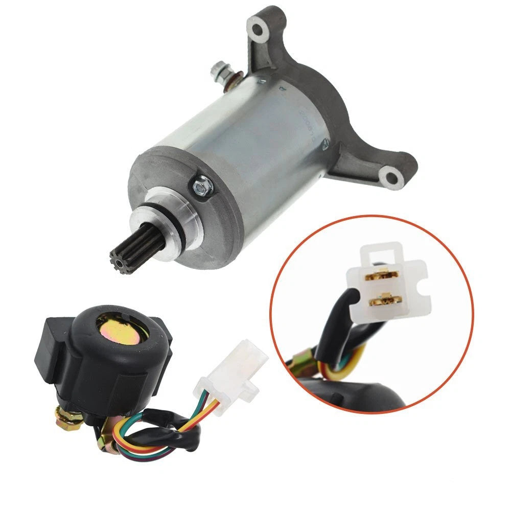 ATV Starter & Relay Solenoid for Yamaha Moto-4 350 YFM350 (1987–1995)