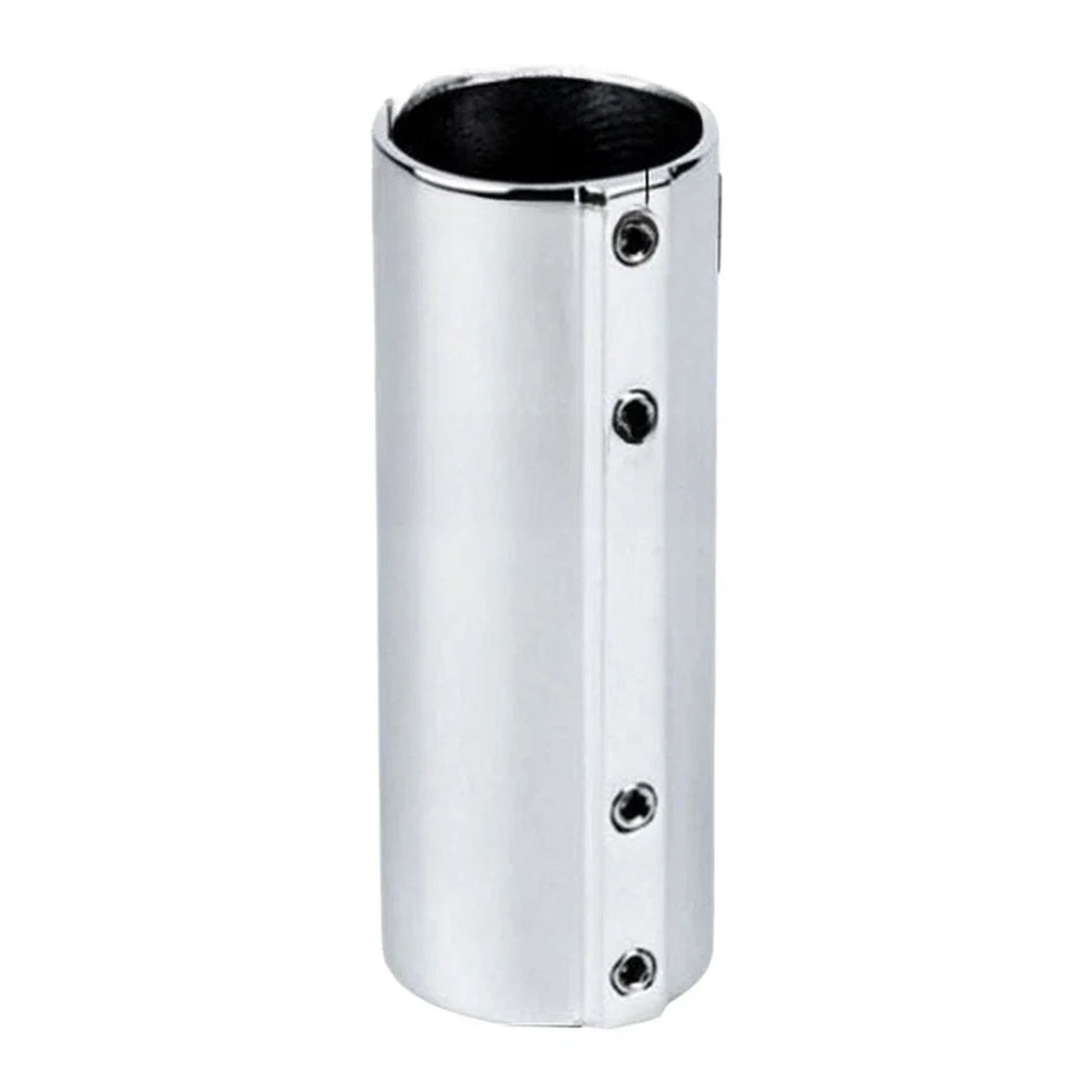 316 SS Straight Pipe Connector for Marine Deck Rails (Boat Handrail Fitting)