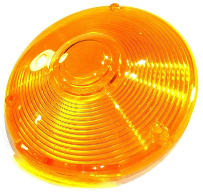 Amber 4" Round Mirror Turn Signal Light Lens for (80301)