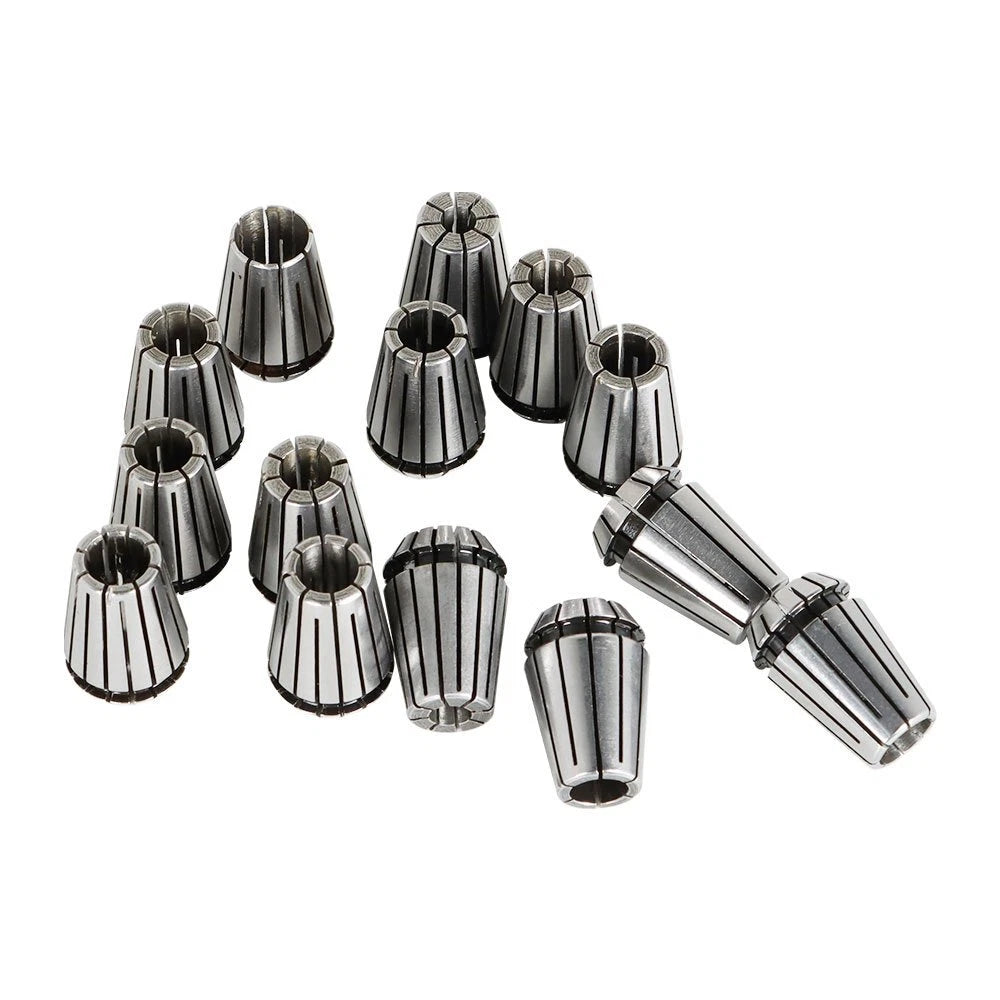 14Pcs ER20 Spring Collet Set for CNC Milling Lathe Engraving Machines