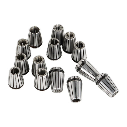 14Pcs ER20 Spring Collet Set for CNC Milling Lathe Engraving Machines
