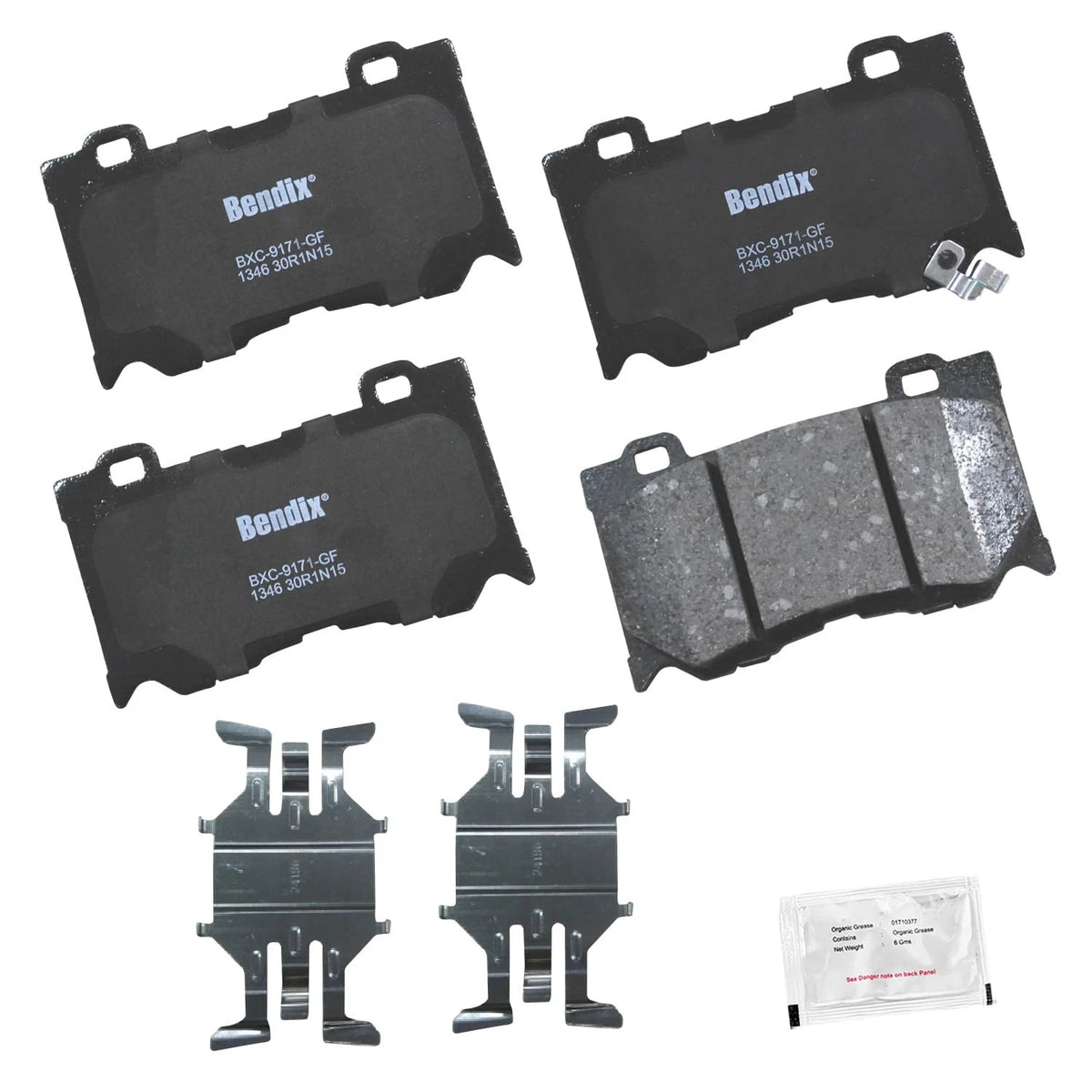 Ceramic Front Brake Pads for Infiniti FX50, G37, M37, Q50, Q60, 370Z
