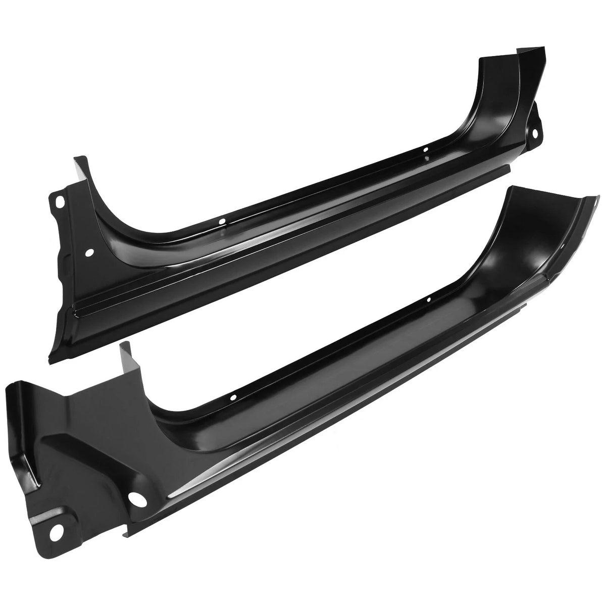 Set of 4 Chrome Bumpers for Chevy GMC C/K Pickup (1973–1987)