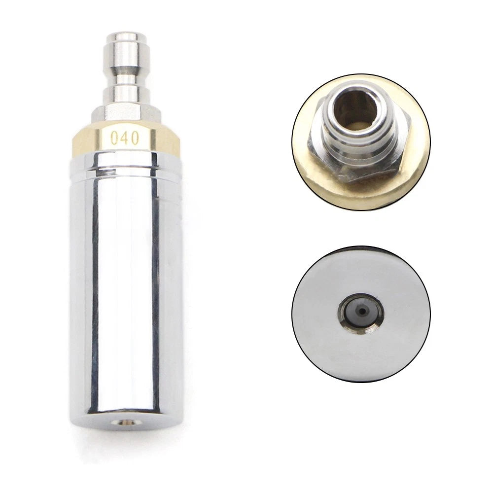 1/4" Turbo Nozzle for High Pressure Washer (5000PSI) 360° Rotating Spray Tip