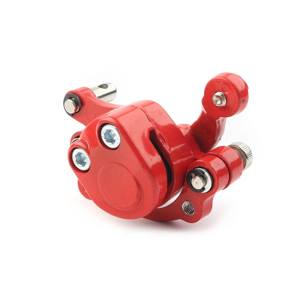 Rear Disc Brake Caliper Pads for 47cc 49cc Mini Pocket Bike ATV Quad Red