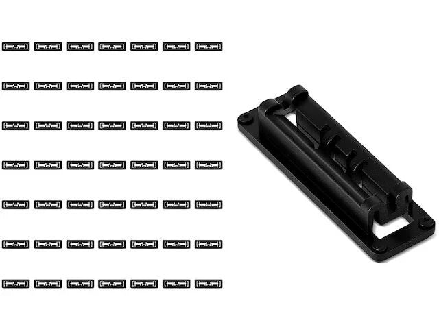 Set of 4 Headliner Retainer Clips for Jaguar XFR (2010–2015) GJ915GR