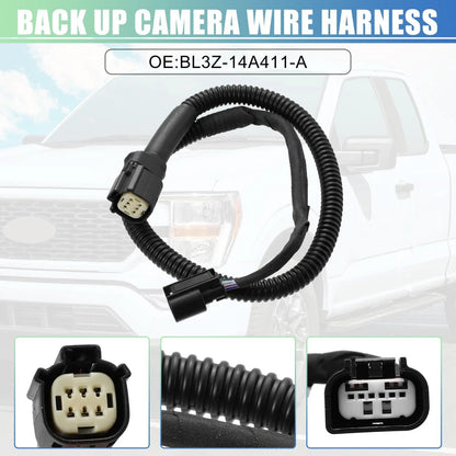 Rear View Back Up Camera Wire Harness BL3Z-14A411-A for Ford F-150 (2011–2014)