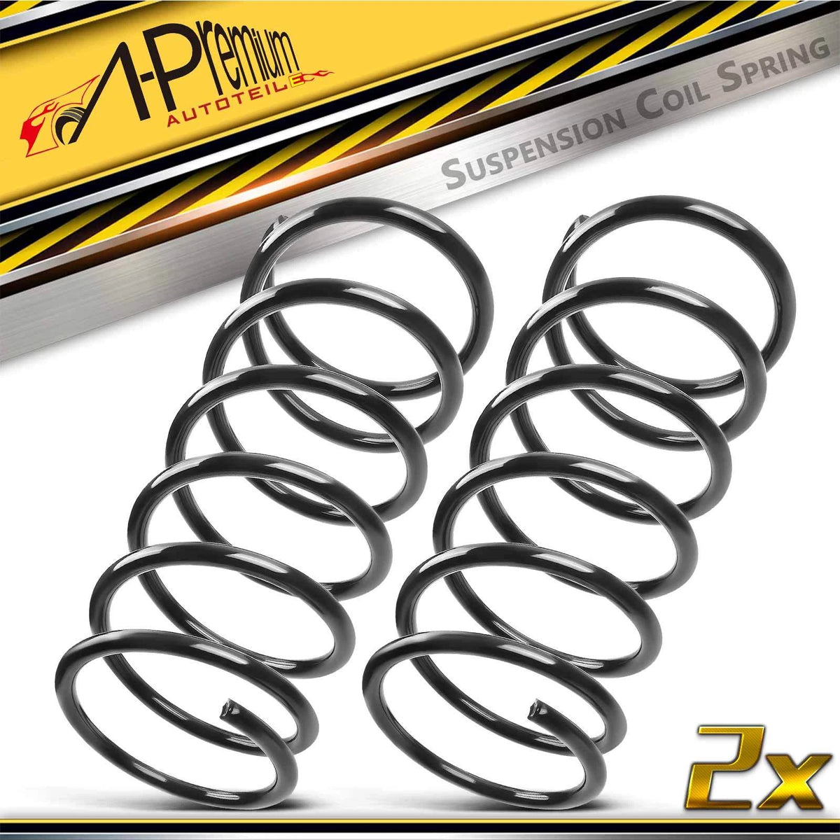 2X Coil Spring Set for Toyota Corolla (1995–2002) 481311E720, 481311L320, 9706