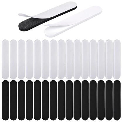 30 PCS Hat Size Reducer Tape - Black, White (4.33 x 0.79 inches)