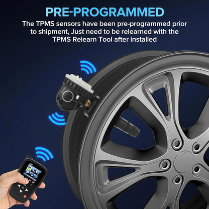 4x TPMS Tire Pressure Sensors for Lincoln Nautilus (2019–2020)