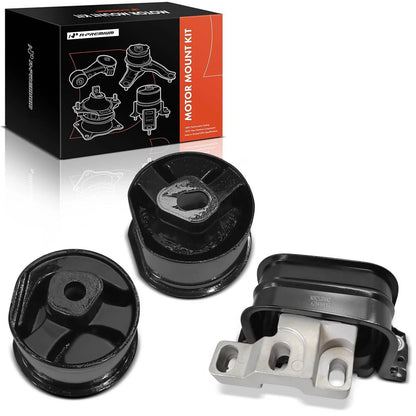 3X Engine Mount & Bushing for Chrysler Sebring (1996–2000) 4573773, 4578001AB, 4593270