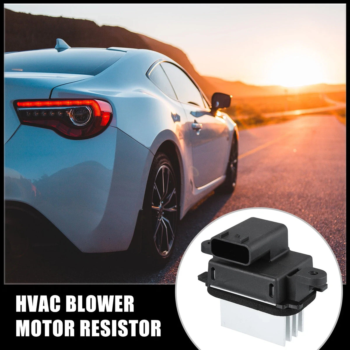 Set of 1 HVAC Blower Motor Resistor No.BL3Z19E624A for Ford Expedition (2009–2017)