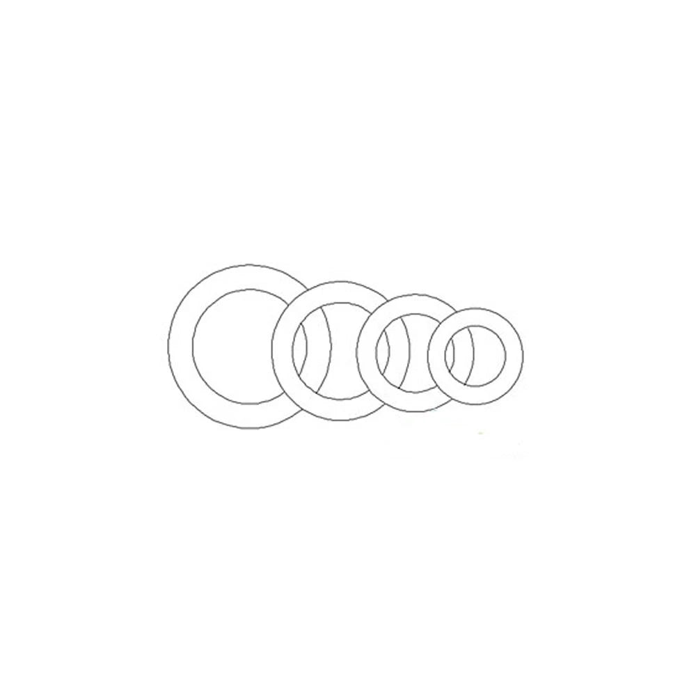 Narrow Rim Machine Bushing 1-5/8 I.D. X 2-3/8 O.D. 14 Gauge