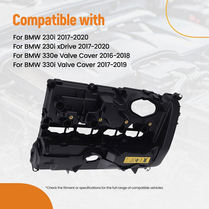Valve Cover Assembly Kit for BMW Mini Cooper L4 2.0L Turbo (2016–2019)