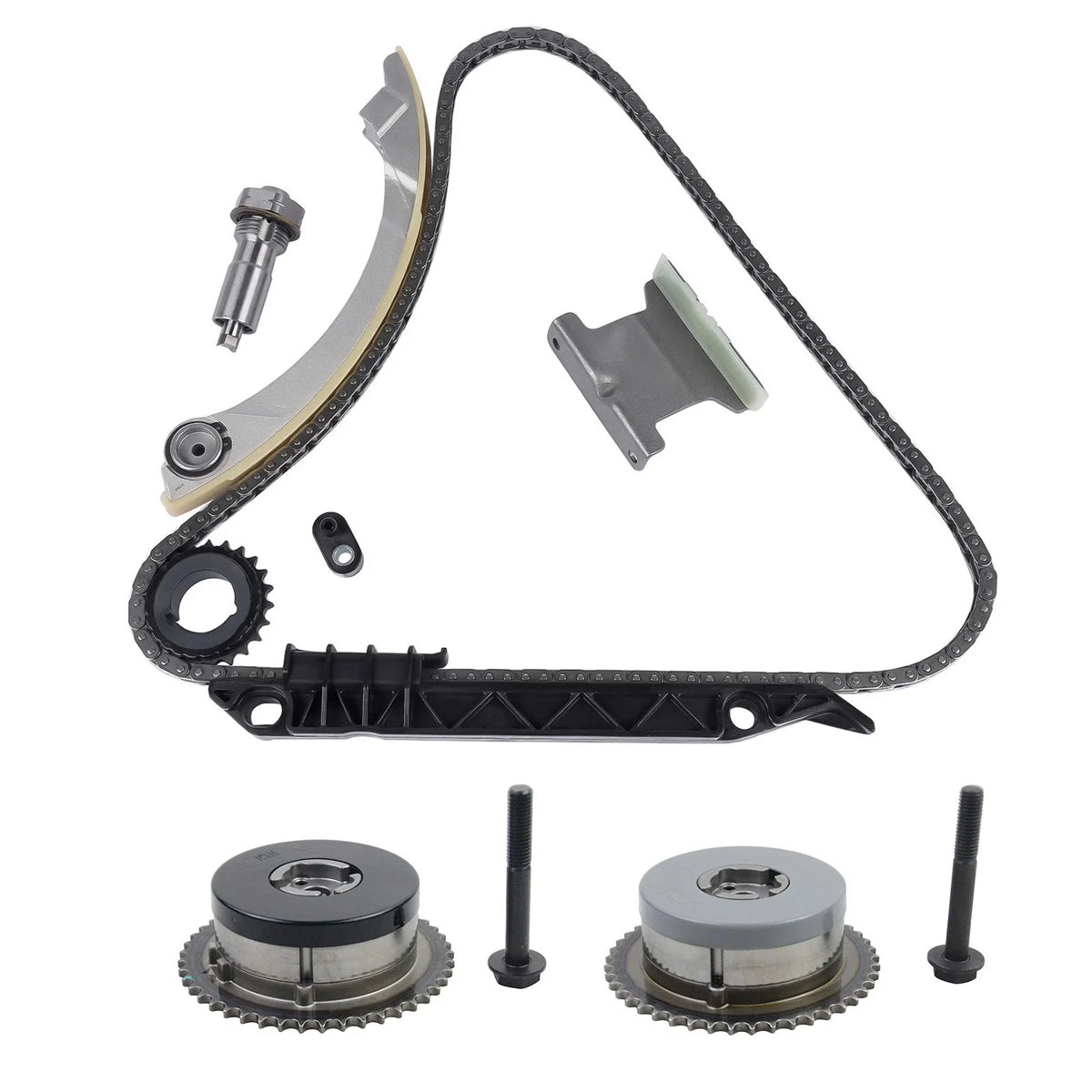 Engine Timing Chain Kit for Buick Chevy GMC Pontiac (2009–2017) L4 2.4L