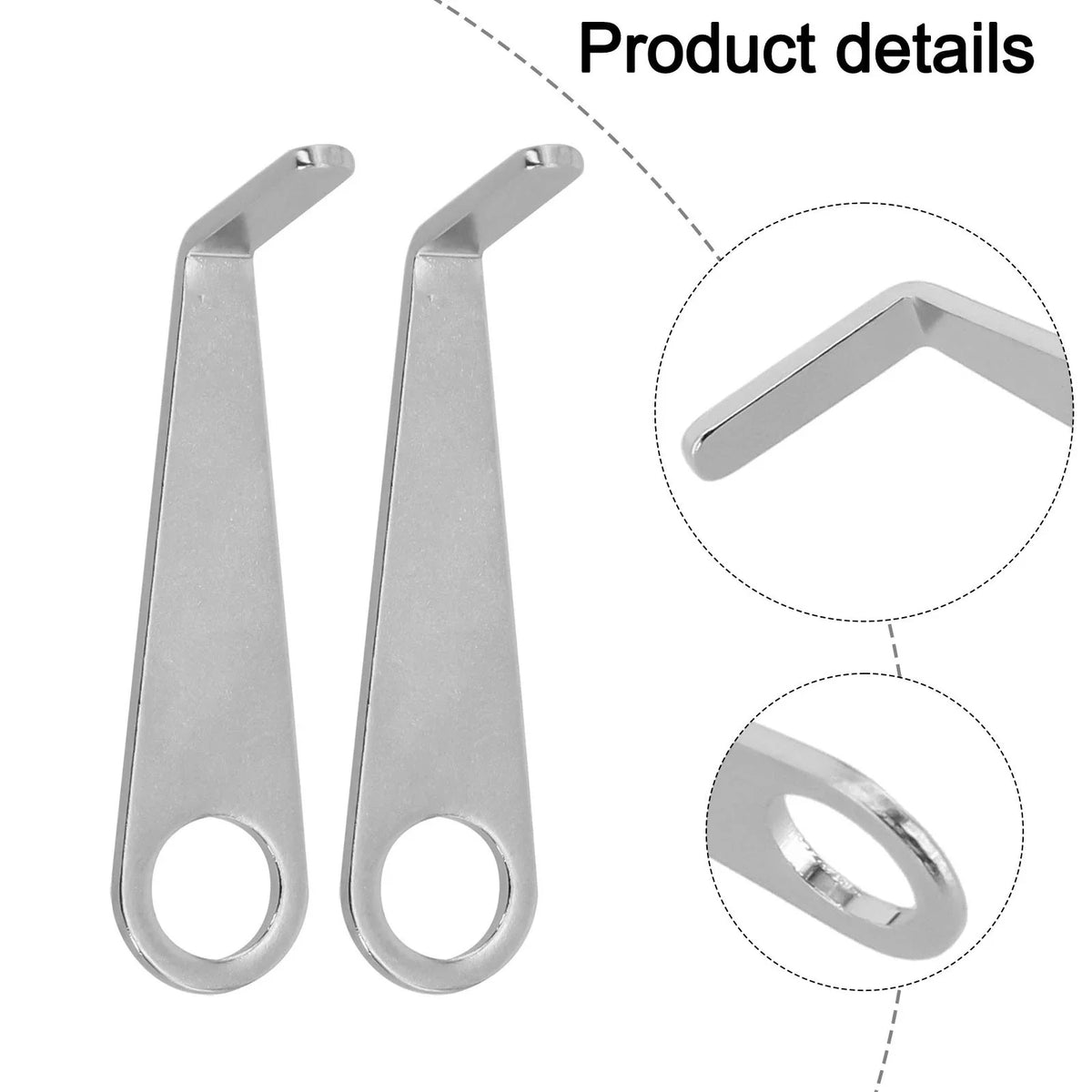 2X Stainless Steel Keys for Ring Video Doorbell