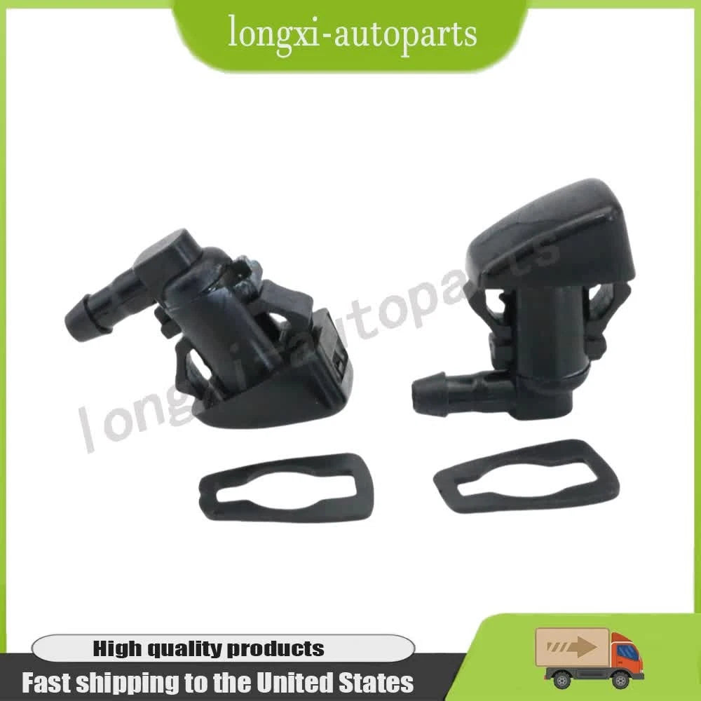 2X Windshield Wiper Washer Nozzle Spray Jet for Ford Transit (2015–2023) - CK4Z 17603-A, CK41-17666-AA, CK41 17666 AB