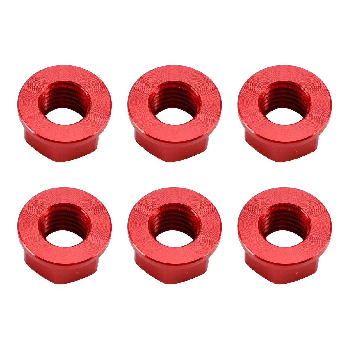 Rear Sprocket Nut Kit M10x1.5mm Red for Aprilia RSV RSV4 1000R (2004–2016)