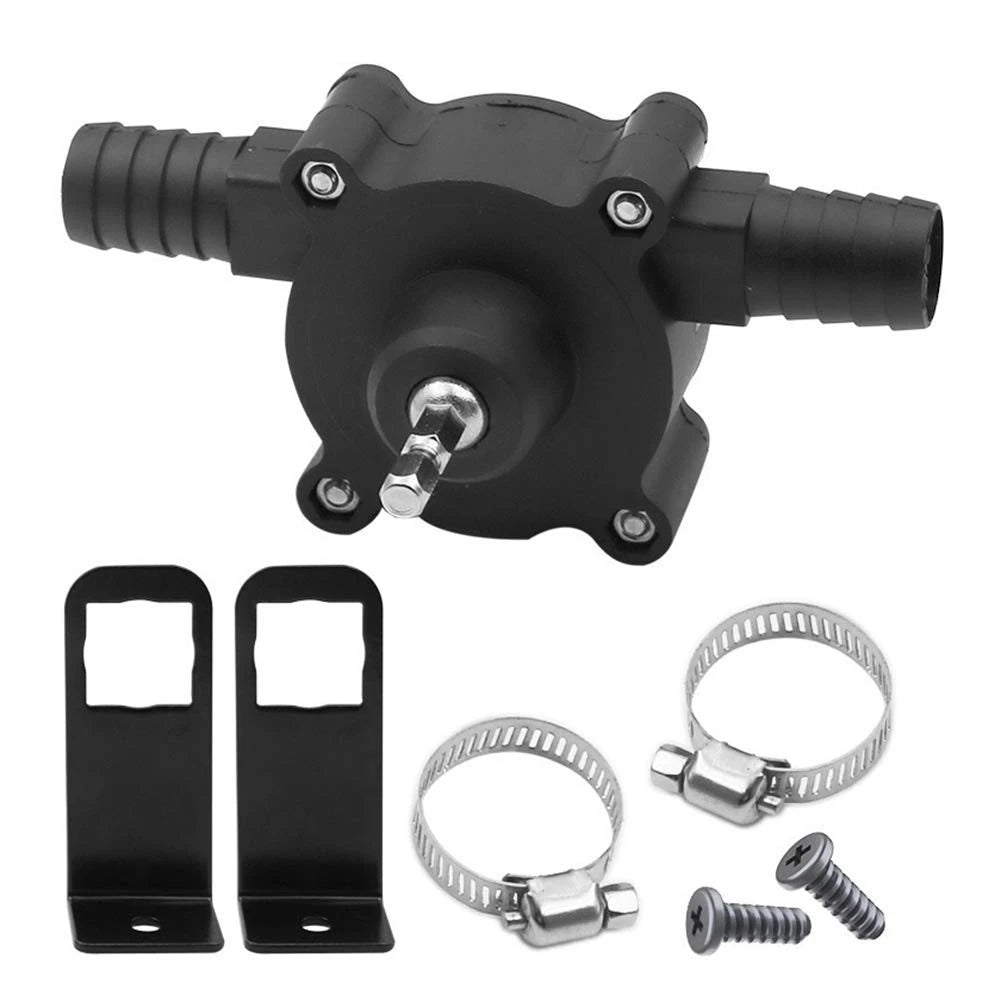 Electric Drill Pump for Water Gasoline Oil Diesel Fluid (No Part Numbers)