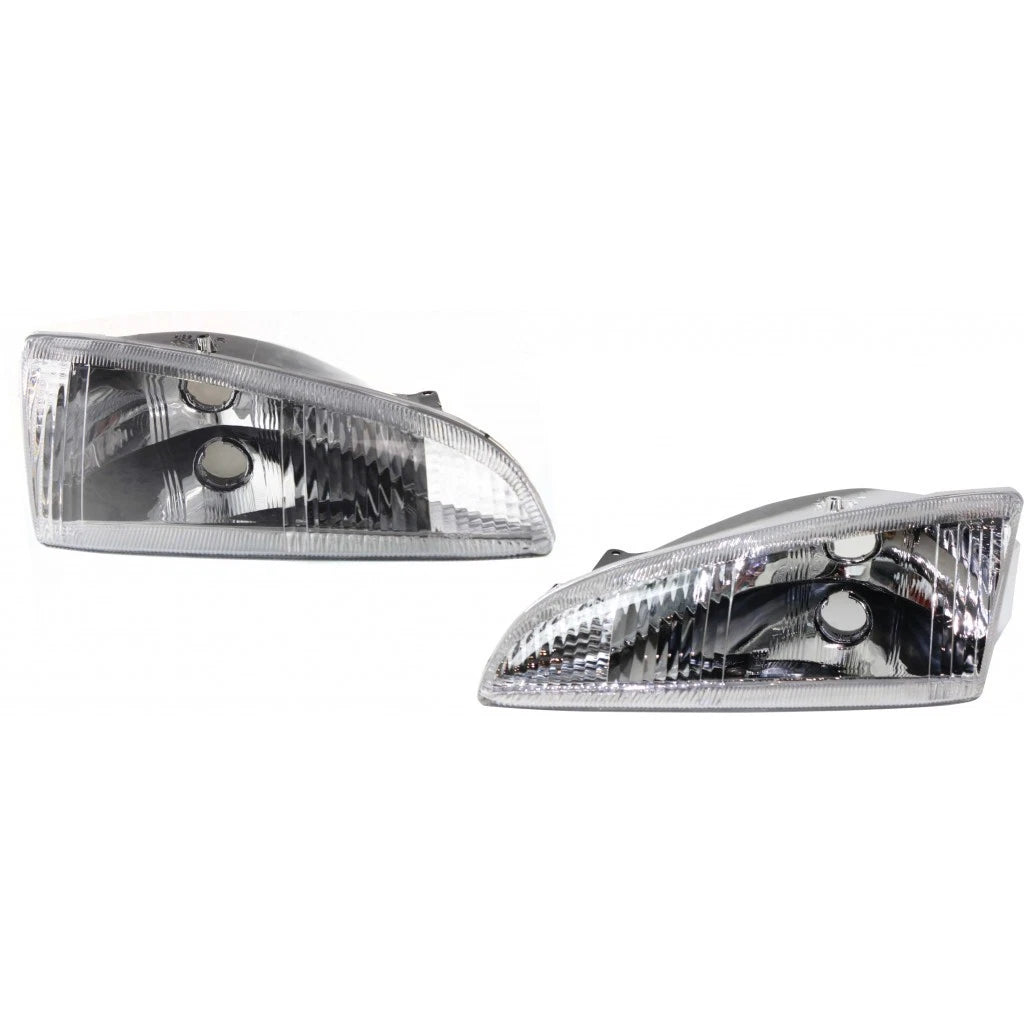 Pair Headlights for Dodge Intrepid (1995–1997) PLX-M0-CS081-U001L, CH2502107, CH2503107