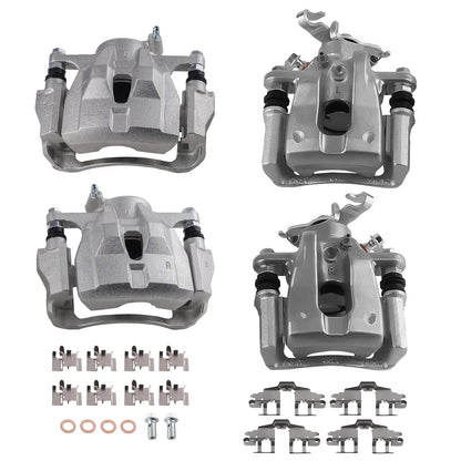 4X Brake Caliper Assembly for Toyota Corolla, Pontiac Vibe (2003–2008) 19-B3797 19-B3798