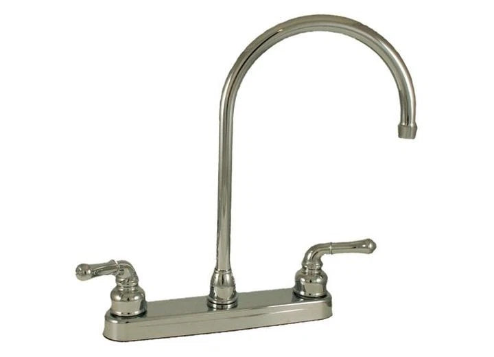 8" Gooseneck Kitchen Faucet for Empire U-YCH800GS-E (Chrome)