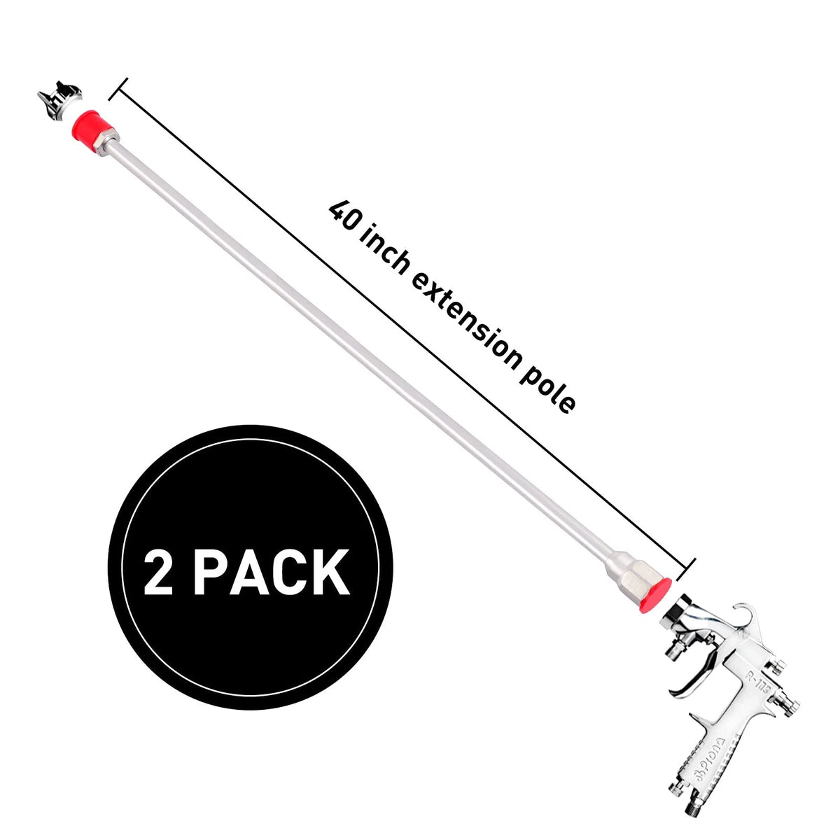 40 Inch Airless Sprayer Gun Tip Extension for (2010–2023)