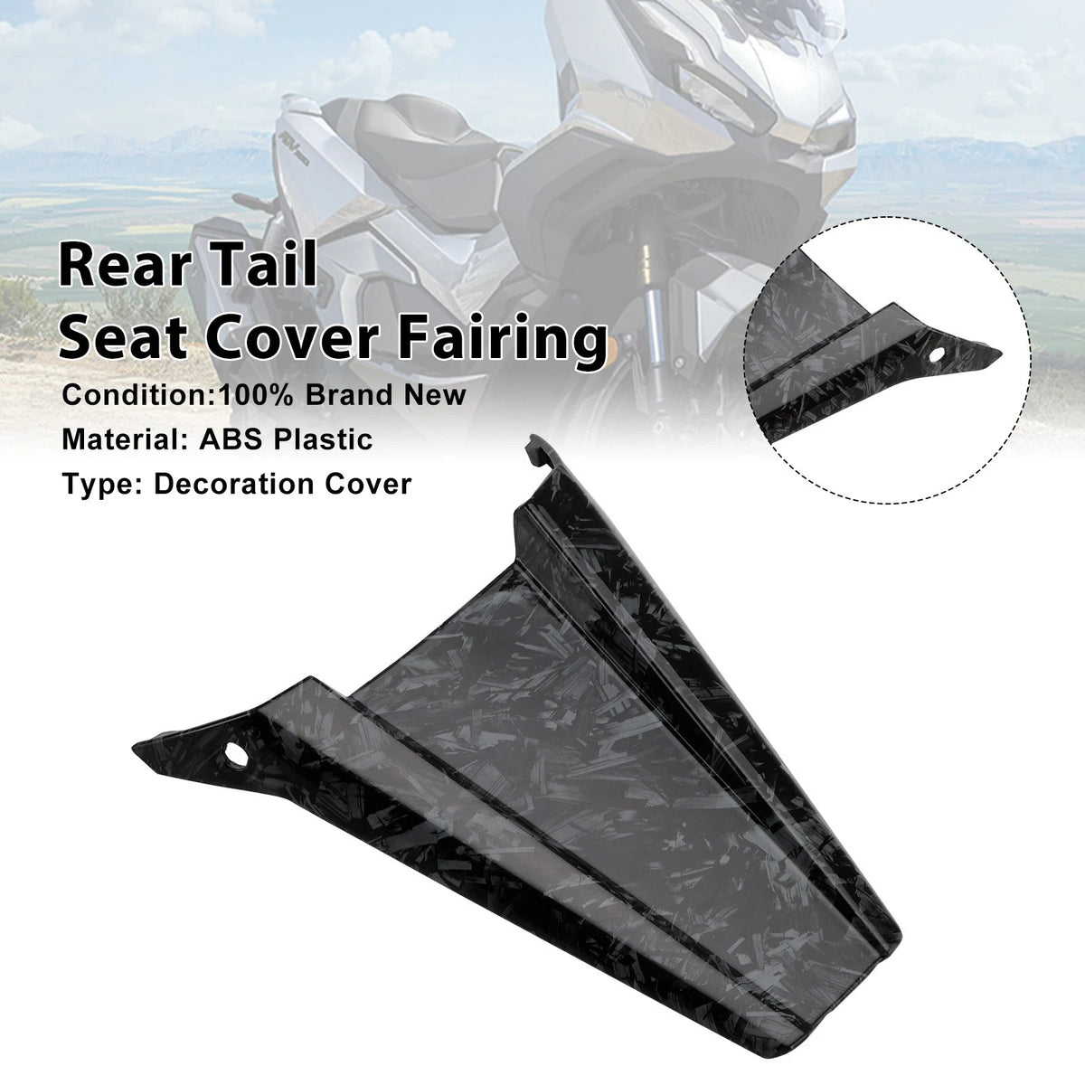 Rear Tail Seat Cover Fairing for Honda ADV350 (2022–2025) M549-A545-FOR