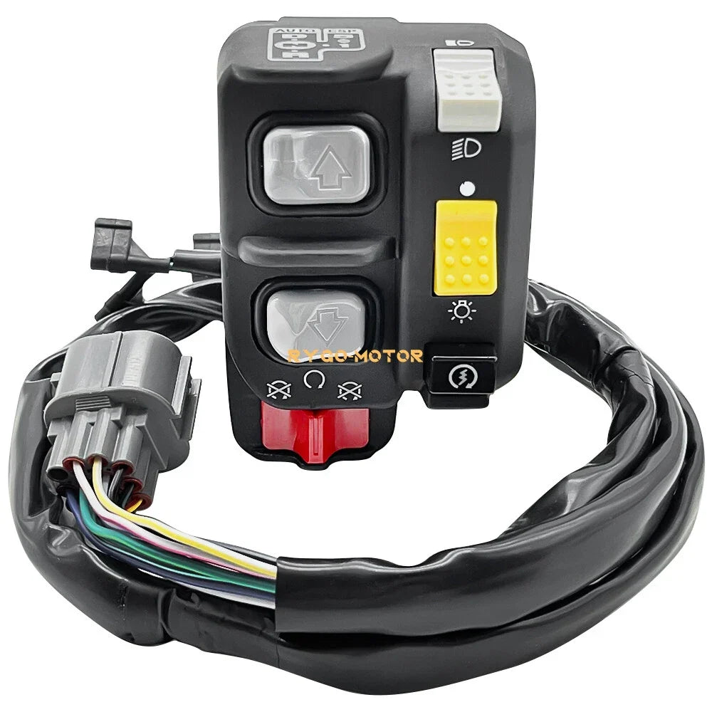 Electric Shift Switch Handlebar Start Headlight for Honda TRX420FPA (2007–2014)