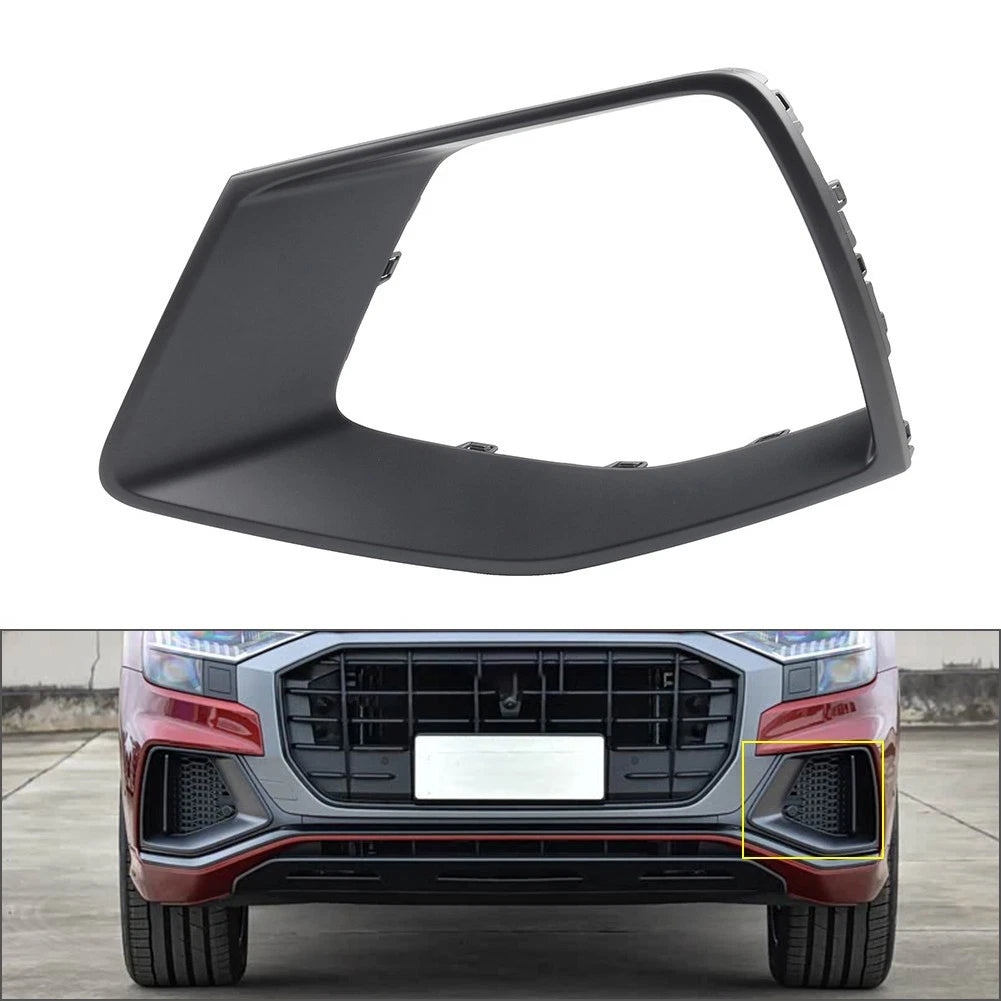 Front Bumper Fog Light Frame Cover for Audi Q8 (2019–2023)