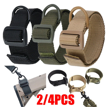 Adjustable Sling D Ring Loop Shoulder Strap Attachment for Shotgun Buttstock