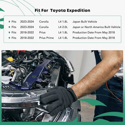 Radiator Support Lower for Toyota Corolla Prius Prime (2018–2022) 18046408, TO1225489, 5302802020