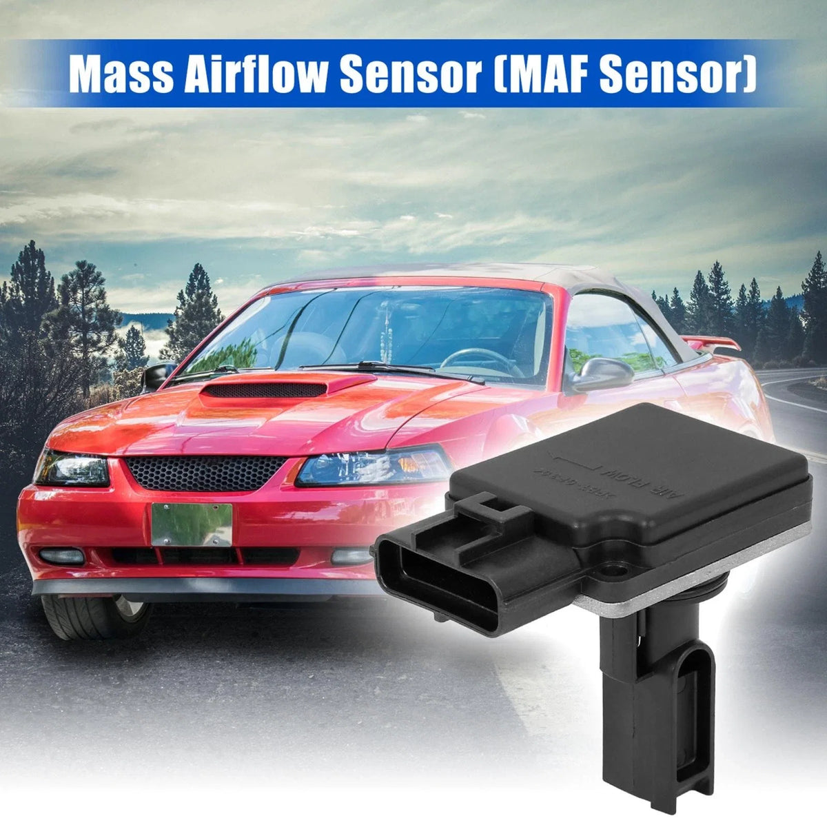 3L3U12B579AA MAF Mass Air Flow Sensor for Ford Excursion (2003–2005)