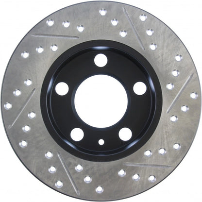 StopTech Sport Slotted and Drilled Brake Rotor for Volkswagen Beetle (1999–2010) TLX-sto127.33057R-CL360A71
