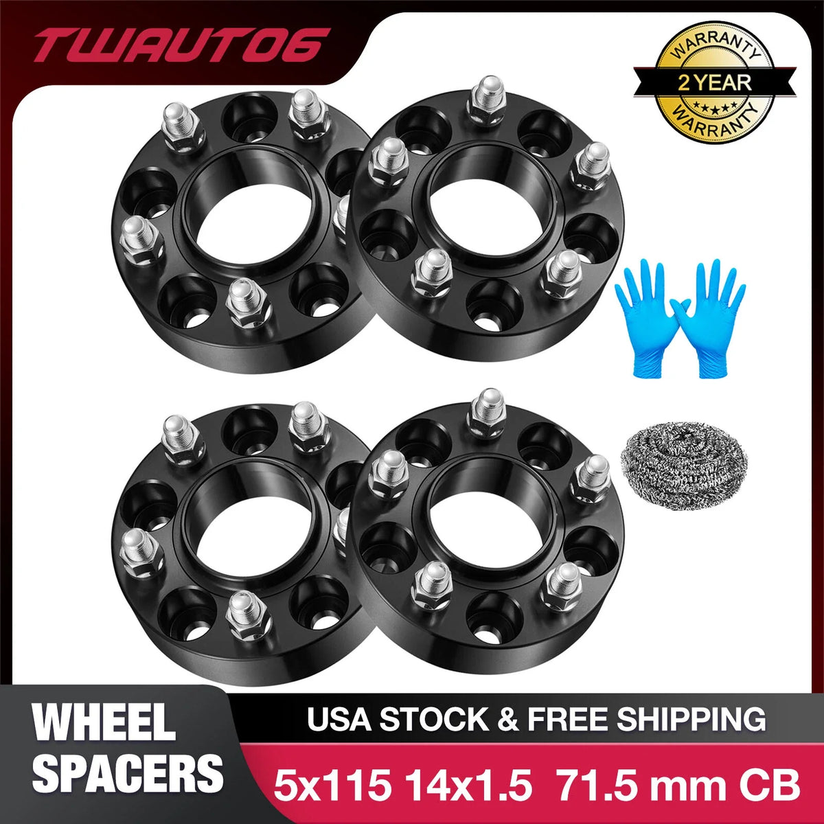 1.5" Hubcentric Wheel Spacers for Dodge Charger Magnum Challenger (2015–2019)
