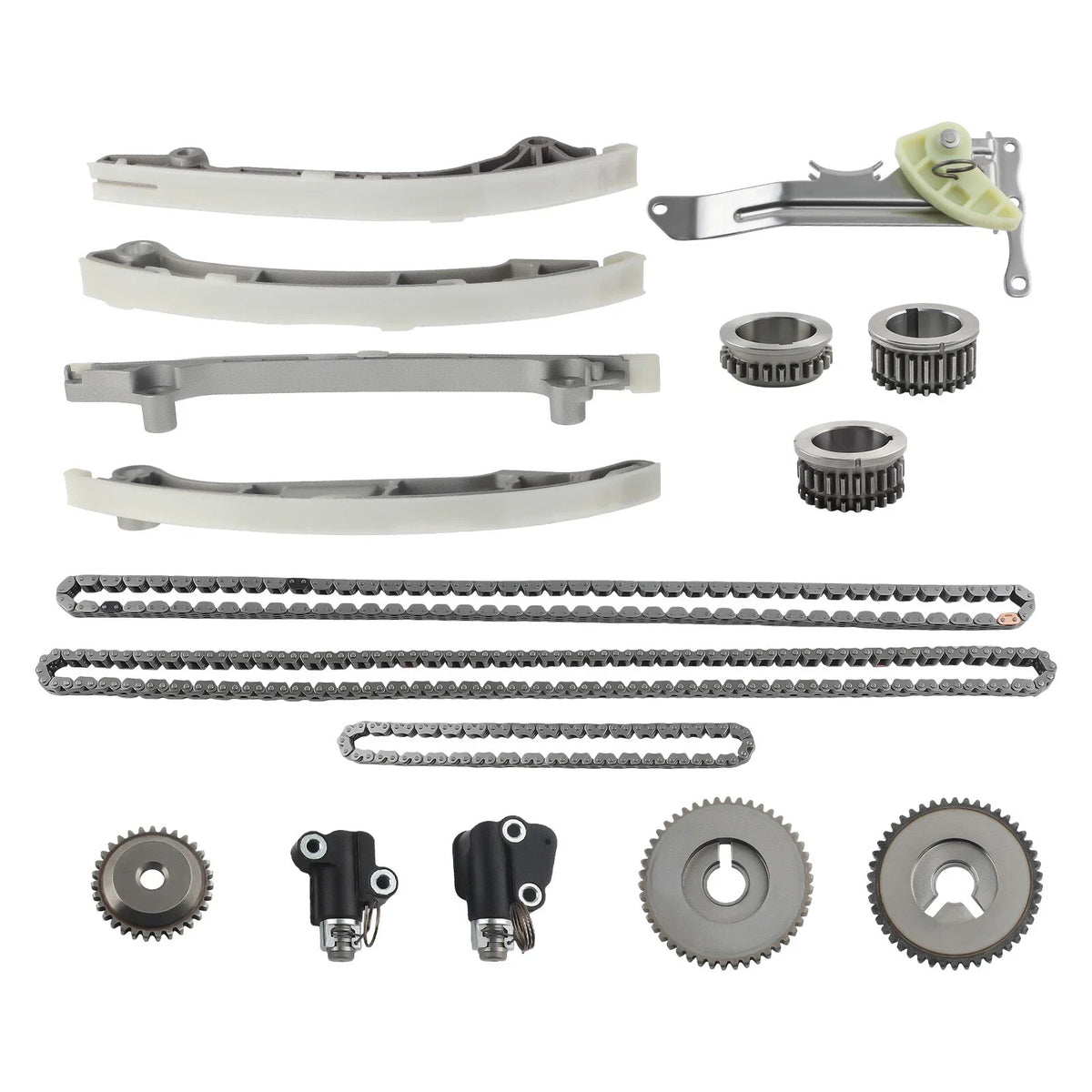 Engine Timing Chain Kit for Infiniti QX56 QX80 Q70 Nissan Titan 5.6L (2004–2020)