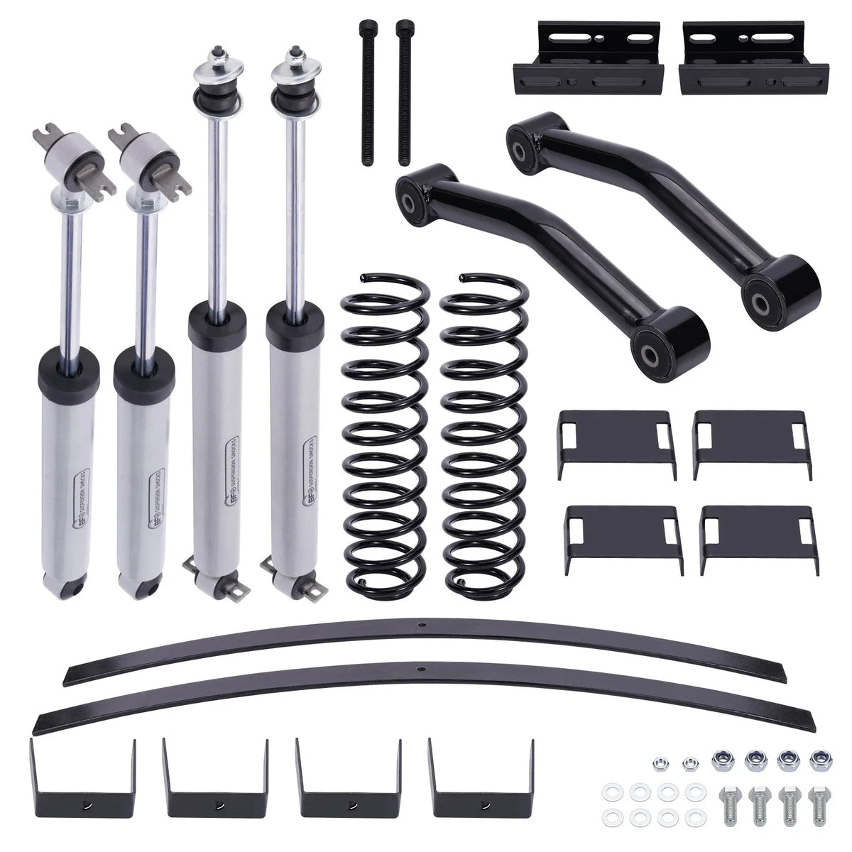 3in Suspension Lift Kit with Control Arms for Jeep Cherokee XJ (1984–2001)