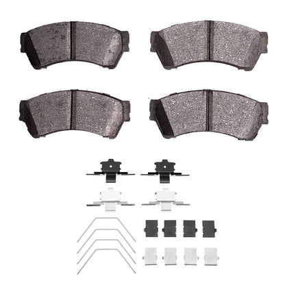 2X Brake Pad Set Front for Mazda 6 (2006–2013) 2551-1164-01