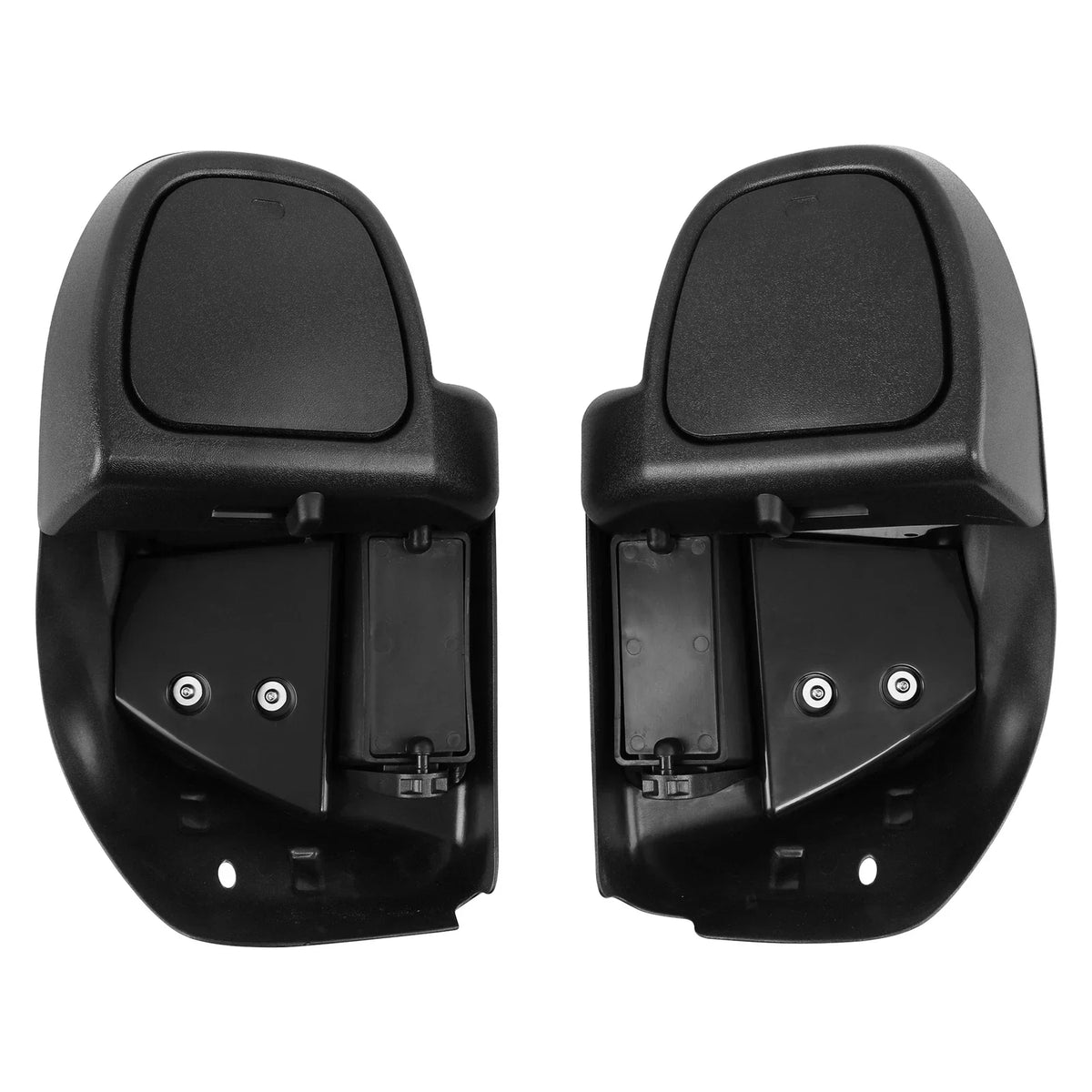 Lower Vented Leg Fairings for Harley Street Glide (2014–2025) Velocity Red Sunglo