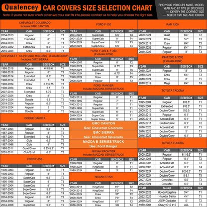 Universal Waterproof Outdoor Car Cover for Pickup Trucks (All-Weather)