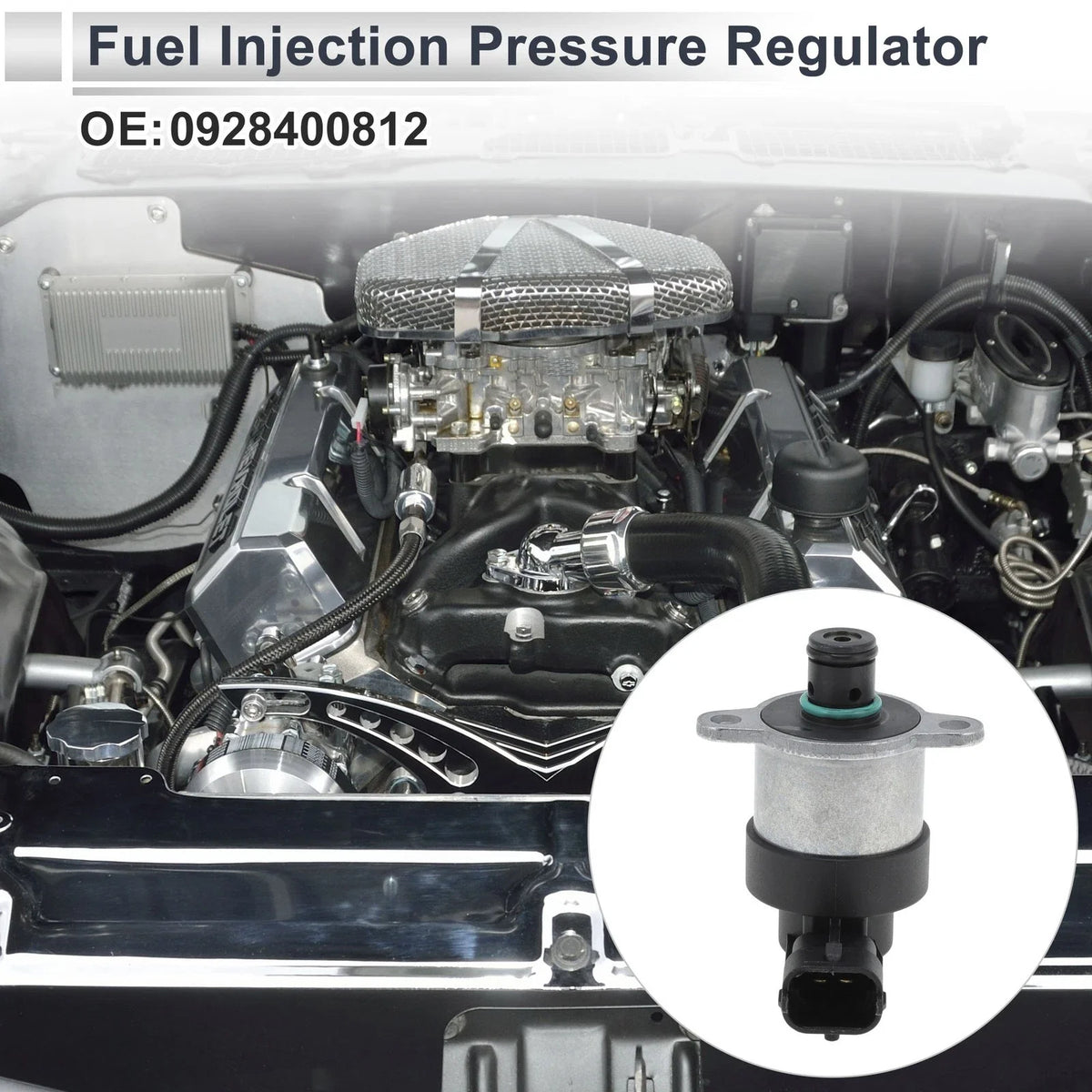 Fuel Pressure Regulator for Nissan Qashqai (1995) No. 0928400812 20-70 Psi