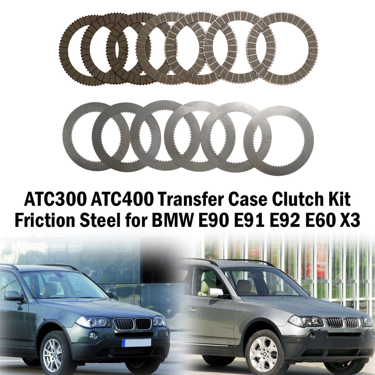Transfer Case Clutch Kit for BMW E90 E91 E92 X3 (2007–2013)