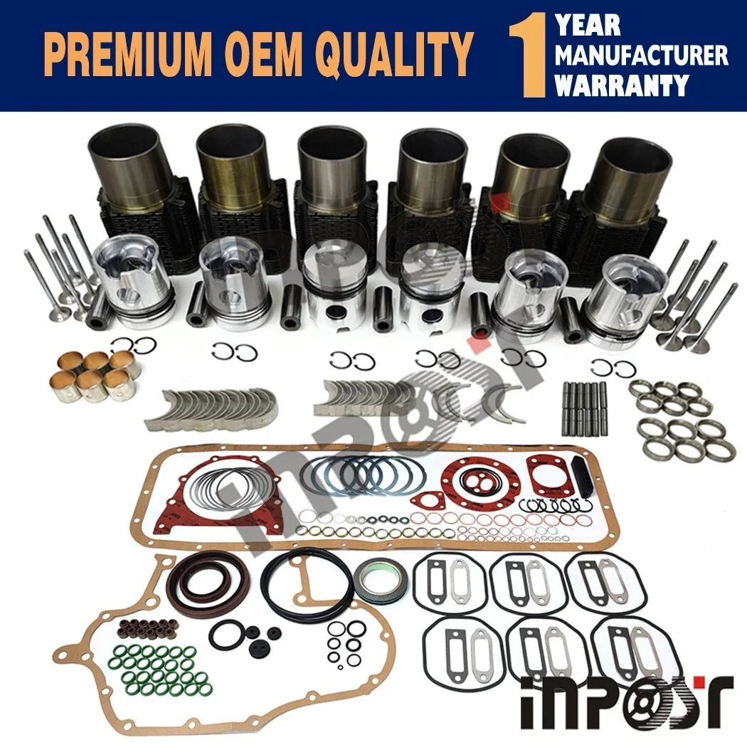 F6L912 STD Overhaul Rebuild Kit for Deutz F6L912 (Engine Piston Gasket)