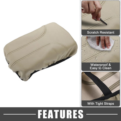 Armrest Cover Trim for Nissan Rogue (2014–2020) Beige
