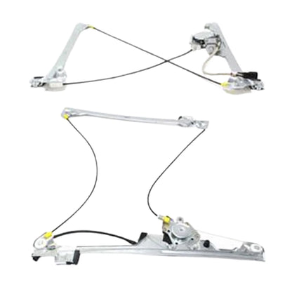Set of 2 Window Regulators for Chevy Silverado 1500 (2007–2013) CLX-M0-USA-SET-REPC462923-CL360A77, GM1350162, GM1351162