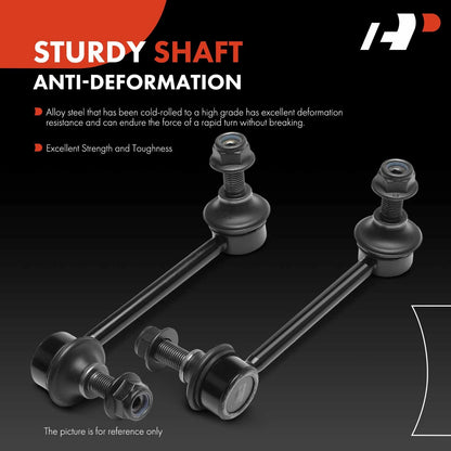 2X Front Sway Bar Link for Hyundai Genesis (2015–2020) 54840B1000, 54830B1000, MS908104