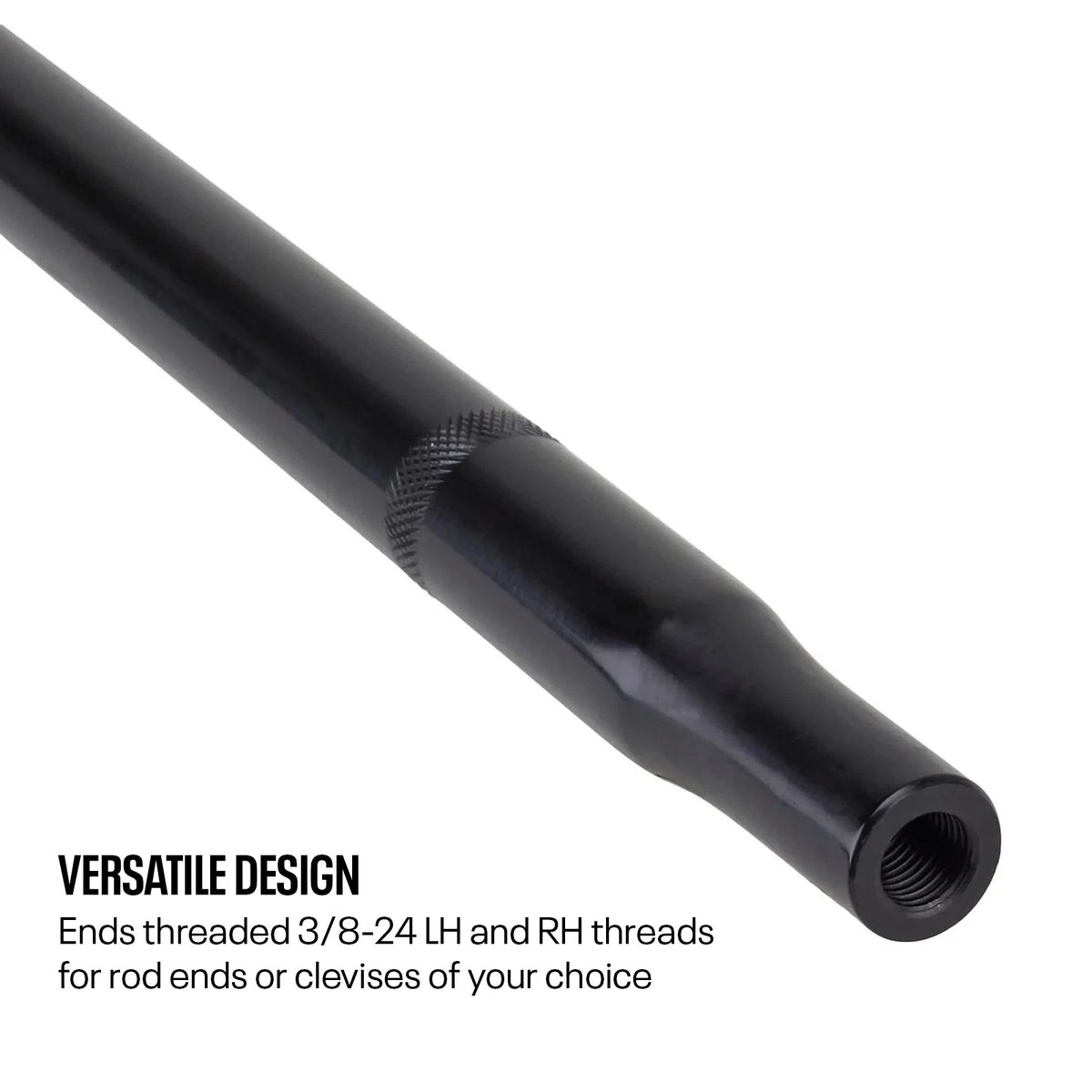 Stallard Swedged 3/4" Aluminum Radius Rod 3/8-24 Thread 14.5" (9103521-14.5)