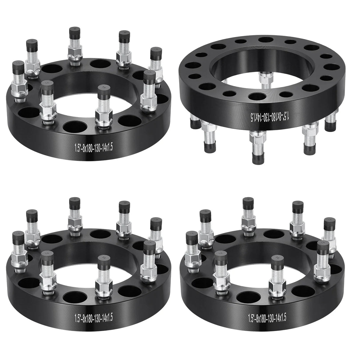 1.5 in 8x180 Wheel Spacers for GMC Sierra Chevy Silverado 2500–3500 (2011–2014)
